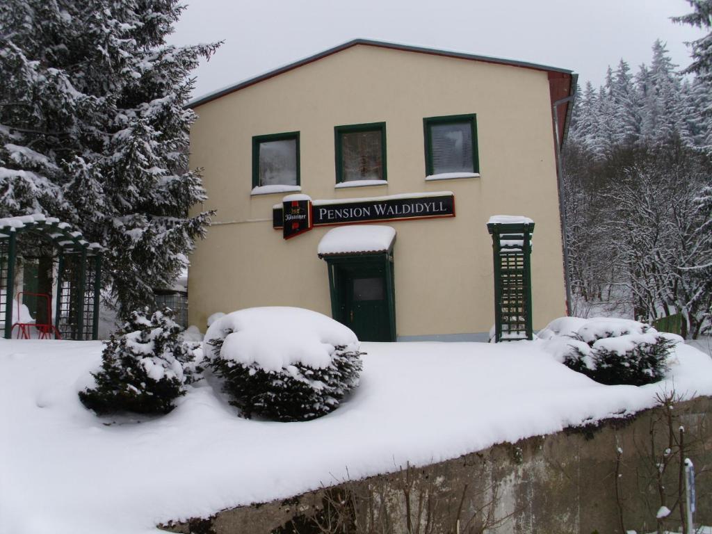 Pension Waldidyll Stützerbach Esterno foto